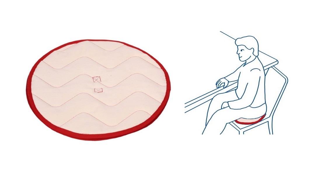 Drehkissen mit Gel  Komfortable Sitzhilfe