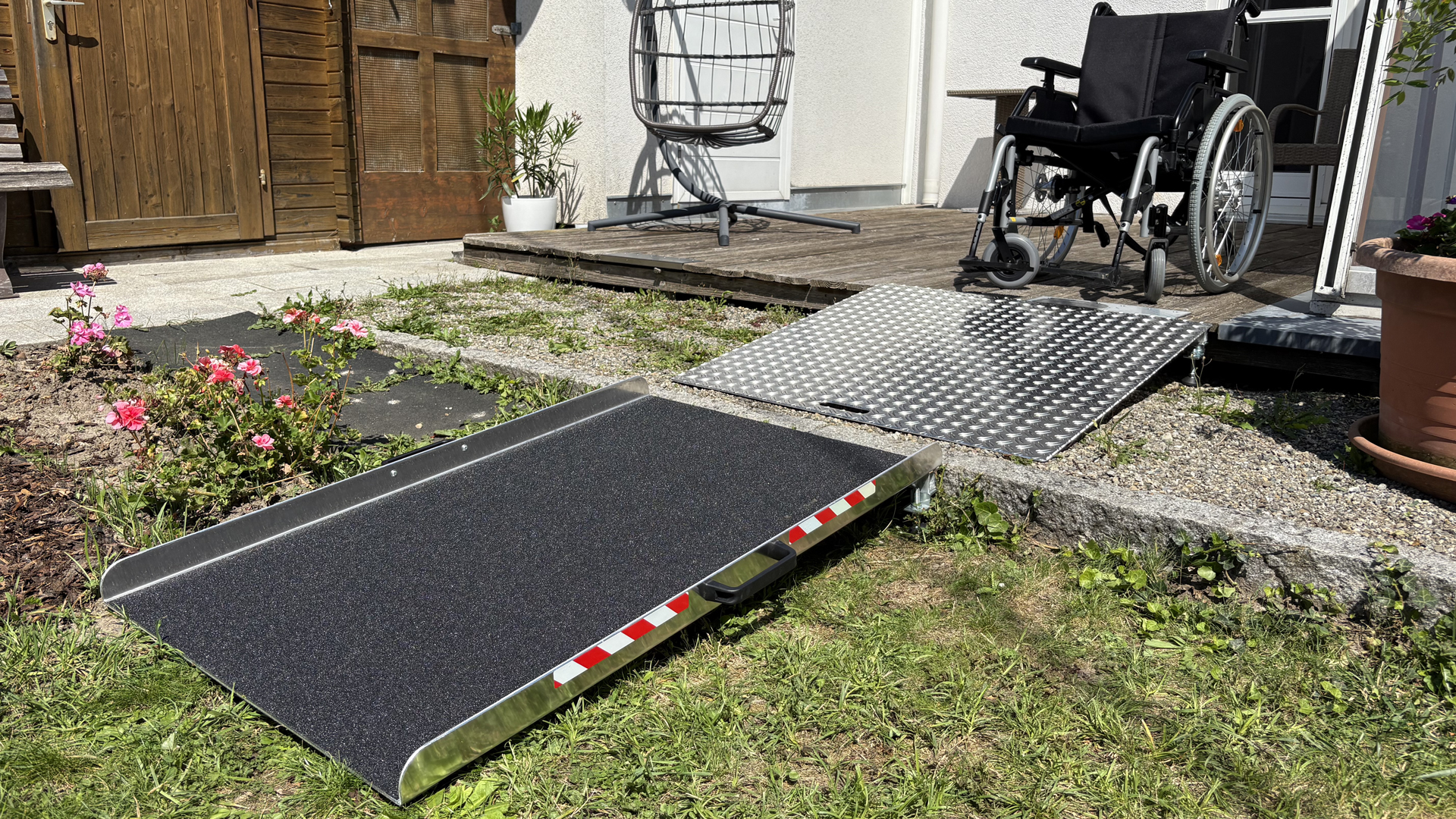 Keilbrücke für kleine Schwellen