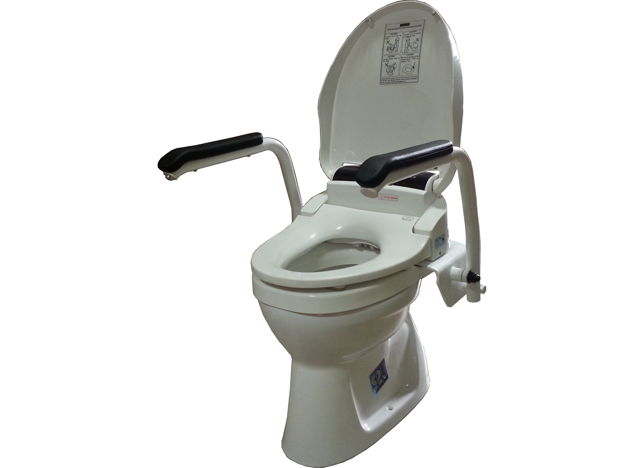 Santy Griffsystem für Stand-WC mit Standardgriffgelenk