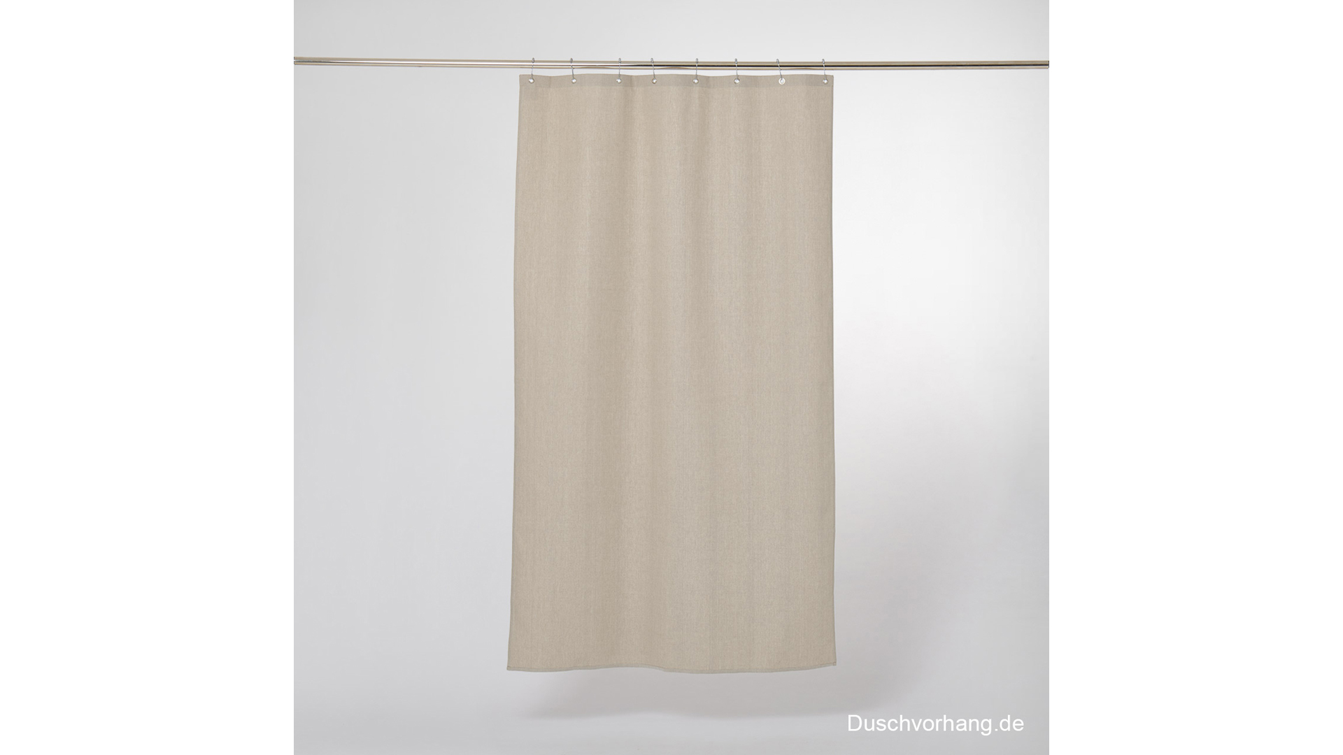 Textil-Duschvorhang, Leinen-Gewebe