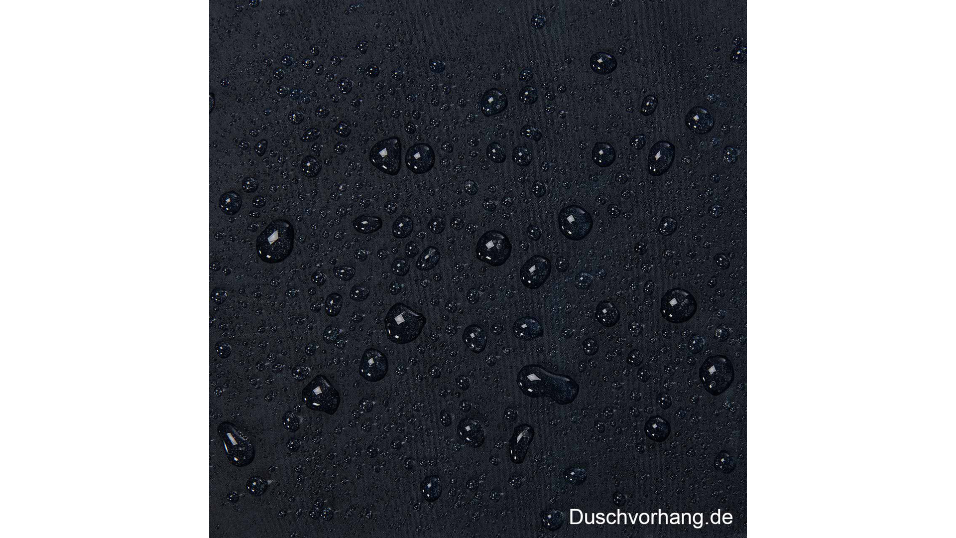Wasserfester DUWAX nachhaltiger Duschvorhang, Baumwolle gewachst