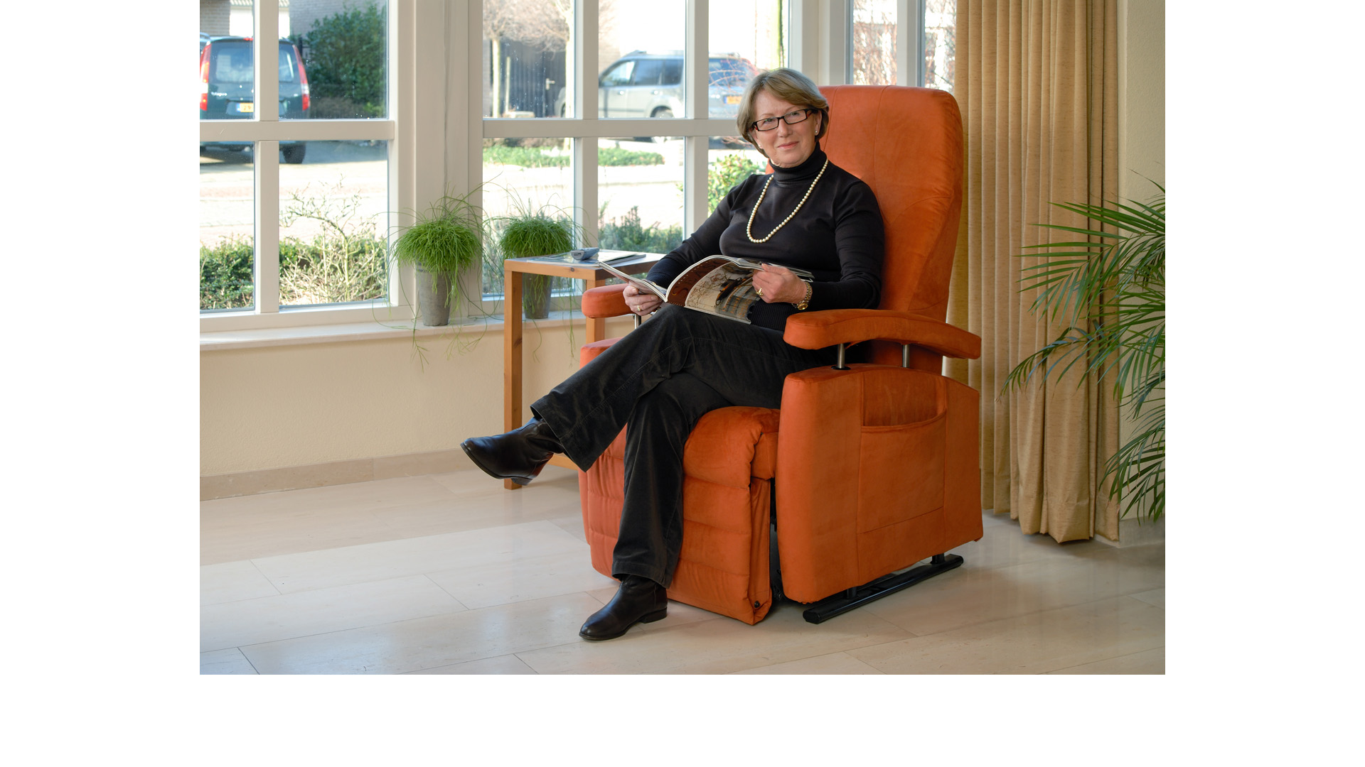 Pflegesessel 570 Vario in Sitzposition