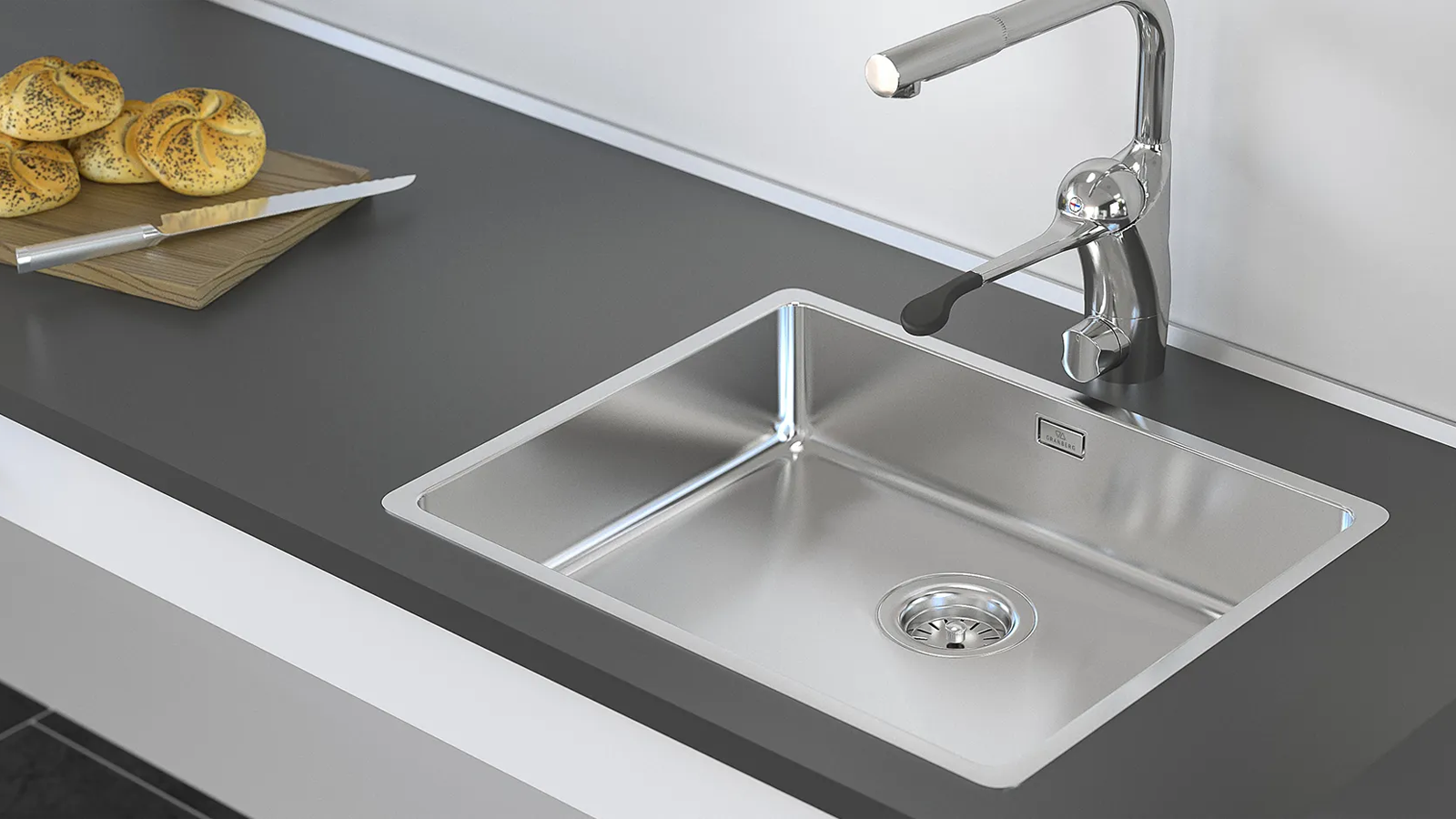 Edelstahlspülen für moderne, barrierefreie Küchenlösungen