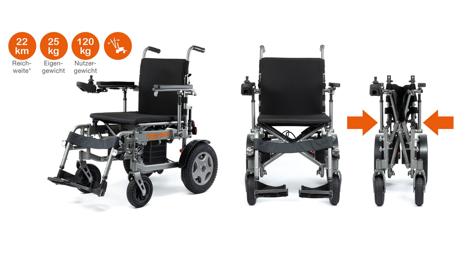 Elektro-Rollstuhl immer-mobil 120T