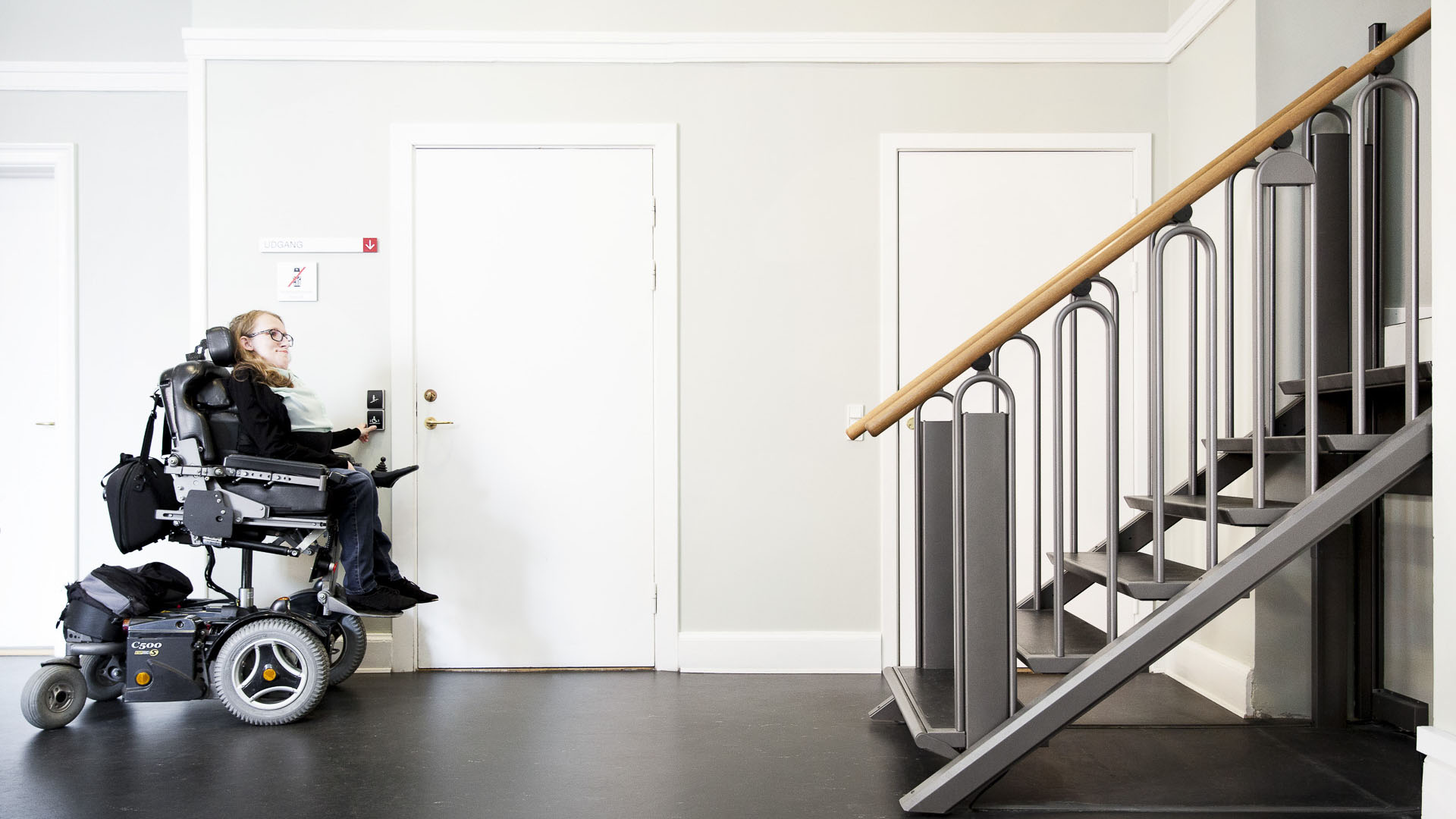 Liftup Flexstep als Plattformlift by Liftup in Kopenhagen