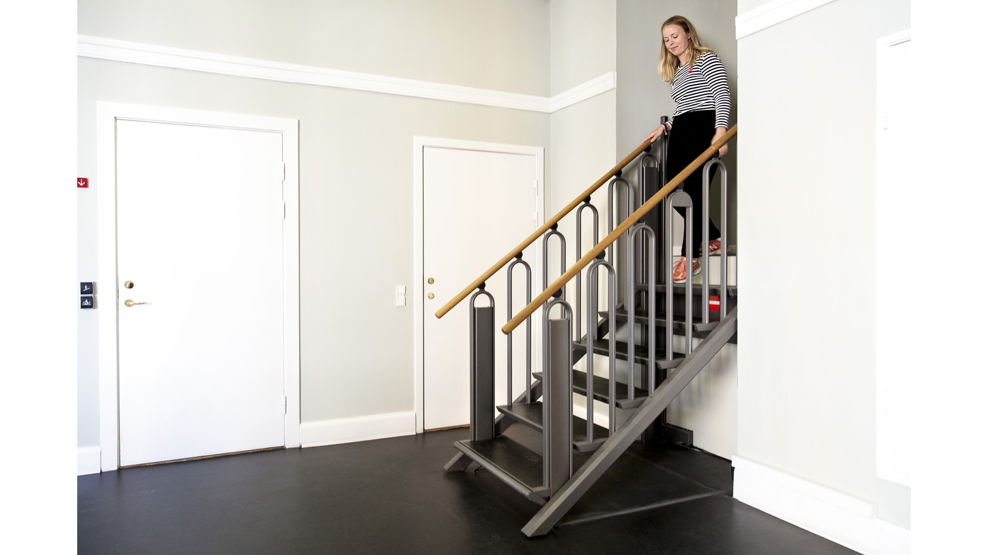 Liftup Flexstep als Plattformlift by Liftup als Treppe benutzt