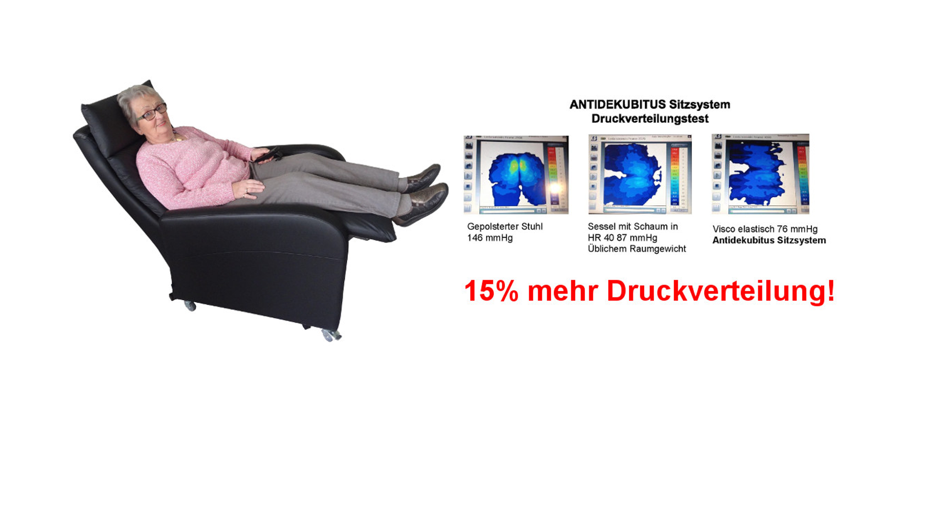 Anti-Dekubitus Sessel