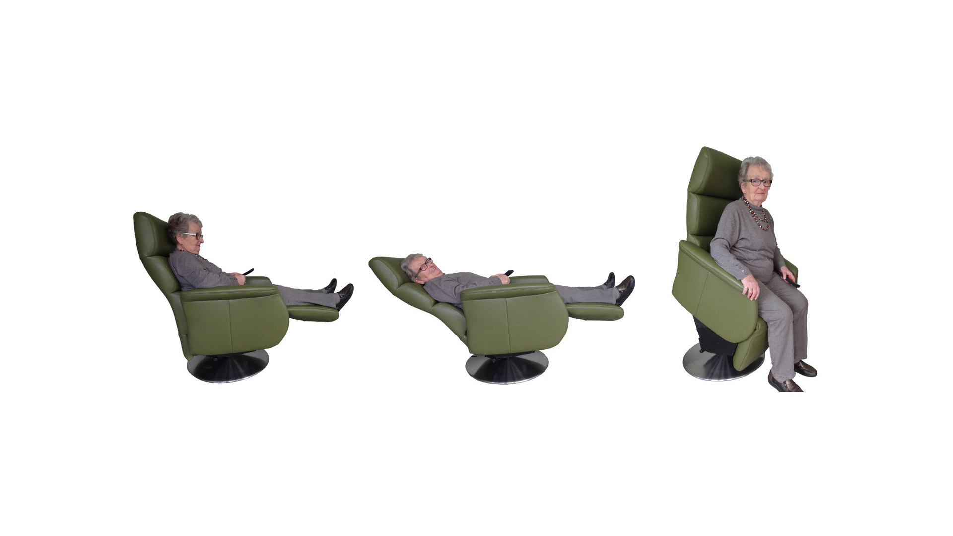 Drehbarer Relaxsessel mit Aufstehhilfe