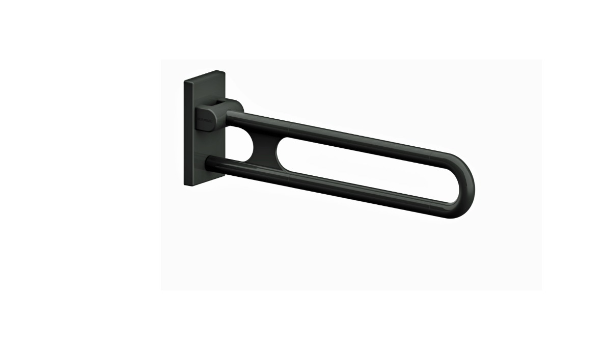 Stützklappgriffe ermöglichen Abstützen und Greifen.