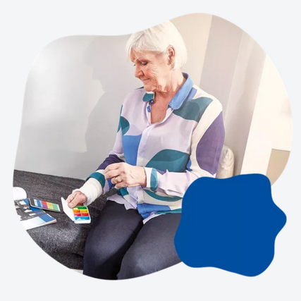 Unsere Alltagshilfen für Gesundheit & Fitness unterstützen bei der sicheren Aufbewahrung, Dosierung und Anwendung von Medikamenten. 