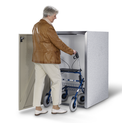 Rollator-und Rollstuhlgarage