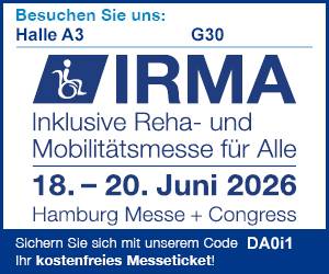 Einladung zur Pflegemesse IRMA 2026 in Hamburg 