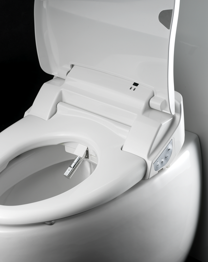 Spannring aquamano® Dusch-WC mit Warmwasser-Unterdusche und Warmluft-Trocknung zur Intimpflege