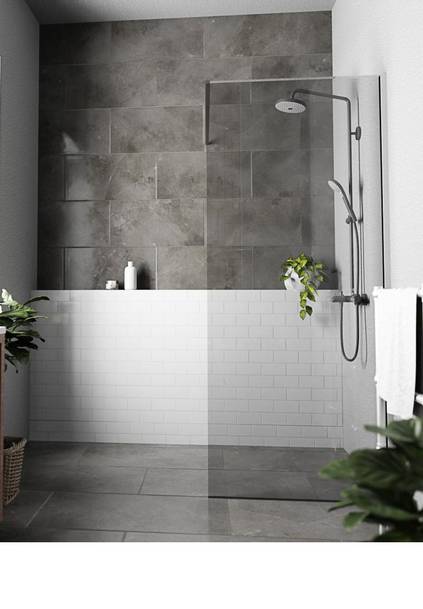 Bespiel für barrierefreie Badezimmerumbauten.