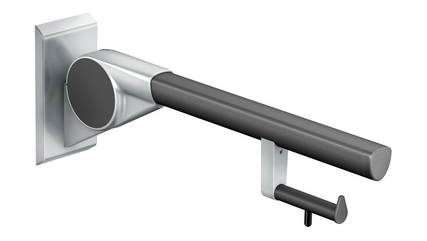 ErgoSystem® A100 Stützklappgriff mit Papierrollenhalter - Handgreifform doppel-elliptisch