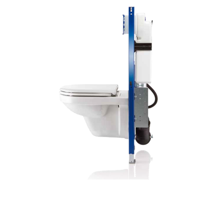 Geberit Höhenverstellbares Duofix Wand-WC-Element, hier 49 cm