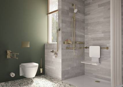 HEWI Systemlösungen für die Dusche