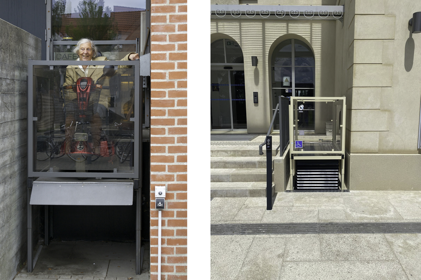 EasyLift Plattformlift Einsatzbeispiele im privaten und öffentlichen Bereich.