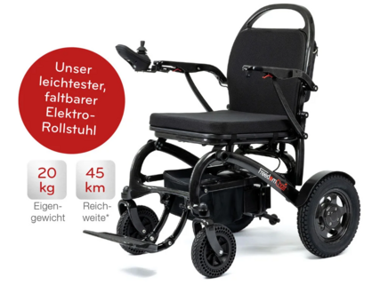 Elektro-Rollstuhl FreedomChair A12 Der Federleichte