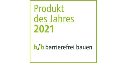 bfb barrierefrei bauen Produkt des Jahres 2021
