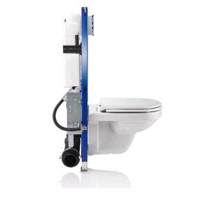 Geberit Höhenverstellbares Duofix Wand-WC-Element, hier 41 cm