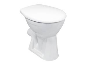 Stand-Tiefspül WC derby basic plus erhöht um 60 mm