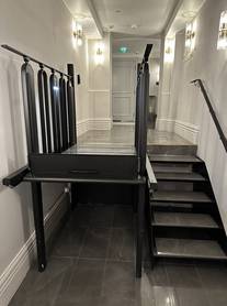 Liftup Flexstep - hier die Ansicht als Plattformlift