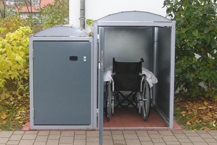 Rollator- und Rollstuhlbox