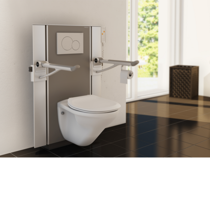 WC-Lifter-Element mit WC-Becken